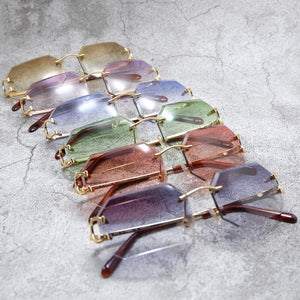 Sun Glasses Men Diamond Cut Carter Sunglasses Gafas De Sol Vintage Eyewear Customized Engrave Name And Initials