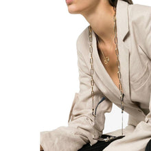 Load image into Gallery viewer, Sun glasses Chain holder for Women Sunglasses neck Chain Men Pearl Metal glasses strap accessories cordon para gafas