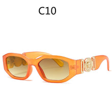 Load image into Gallery viewer, Fashion Sunglasses Brand Designer Lion Head Luxury Sun Glasses for Womens Retro UV400 Sunglass
