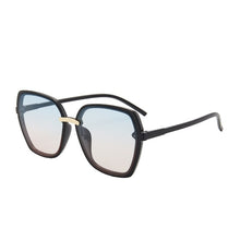 Load image into Gallery viewer, Sunglasses Male Gradient Oversize Female Sun Glasses Simple Designer UV400 Driving Eyewear For Men Women Sunglasses