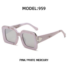 Load image into Gallery viewer, Sunglasses Men European and American Street Shooting Square Large Frame Personality Glasses Women