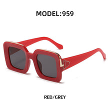 Load image into Gallery viewer, Sunglasses Men European and American Street Shooting Square Large Frame Personality Glasses Women