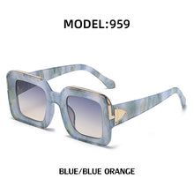 Load image into Gallery viewer, Sunglasses Men European and American Street Shooting Square Large Frame Personality Glasses Women