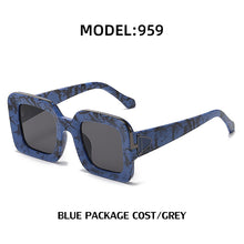 Load image into Gallery viewer, Sunglasses Men European and American Street Shooting Square Large Frame Personality Glasses Women