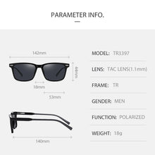 Load image into Gallery viewer, Sunglasses Men Women Cycling Sun Glasses TR90 Polarized UV400 Lens Outdoor Driving Vintage Eyewear For Male/Female V3397