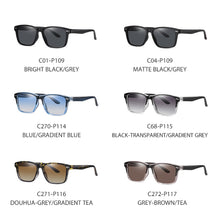 Load image into Gallery viewer, Sunglasses Men Women Gradient Sun Glasses TR90 Polarized UV400 Lens Outdoor Driving Vintage Eyewear For Male/Female 3398
