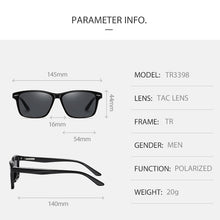 Load image into Gallery viewer, Sunglasses Men Women Gradient Sun Glasses TR90 Polarized UV400 Lens Outdoor Driving Vintage Eyewear For Male/Female 3398