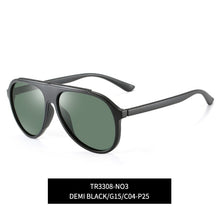 Load image into Gallery viewer, Sunglasses Men Women Pilot Sun Glasses TR90 Polarized UV400 Lens Outdoor Driving Vintage Eyewear For Male/Female 3308