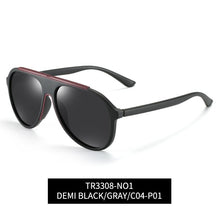 Load image into Gallery viewer, Sunglasses Men Women Pilot Sun Glasses TR90 Polarized UV400 Lens Outdoor Driving Vintage Eyewear For Male/Female 3308