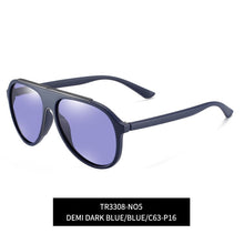 Load image into Gallery viewer, Sunglasses Men Women Pilot Sun Glasses TR90 Polarized UV400 Lens Outdoor Driving Vintage Eyewear For Male/Female 3308