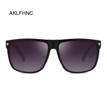 Load image into Gallery viewer, Sunglasses Women Brand Designer Vintage Retro Rectangular Sun Glasses female Oculos De Sol Black Uv400