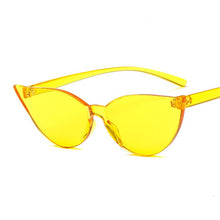 Load image into Gallery viewer, Sunglasses Women Ladies Red Yellow Cat Eye Sun Glasses Female Driving Shades UV400 Oculos De Sol Feminino