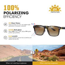 Load image into Gallery viewer, Sunglasses Women Polarized Glasses Men Square Frame Gradient Lens Unisex Eyewear Fishing Driving Goggle lentes de sol