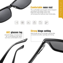 Load image into Gallery viewer, Sunglasses Women Polarized Glasses Men Square Frame Gradient Lens Unisex Eyewear Fishing Driving Goggle lentes de sol