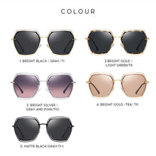 Load image into Gallery viewer, Sunglasses Women TR90 Alloy Sun Glasses Polarized UV400 Lens  Ladies Vintage Outdoor Eyewear For Female V2204