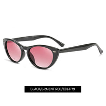 Load image into Gallery viewer, Sunglasses Women Vintage Party Travel TR90 Ladies Retro Gradient Sun Glasses Outdoor Polarized UV400 Female Eyewear 3326