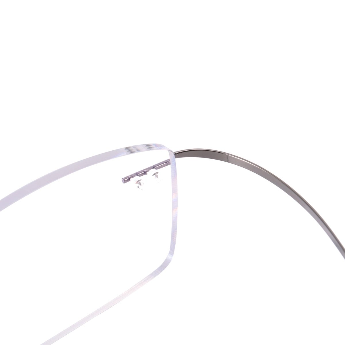 Super Flex and Light Memory Titanium Rimless Eyeglasses Frames For Myopia Lenses Reading Glasses