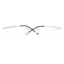 Load image into Gallery viewer, Super Flex and Light Memory Titanium Rimless Eyeglasses Frames For Myopia Lenses Reading Glasses