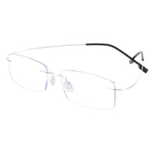 Load image into Gallery viewer, Super Flex and Light Memory Titanium Rimless Eyeglasses Frames For Myopia Lenses Reading Glasses