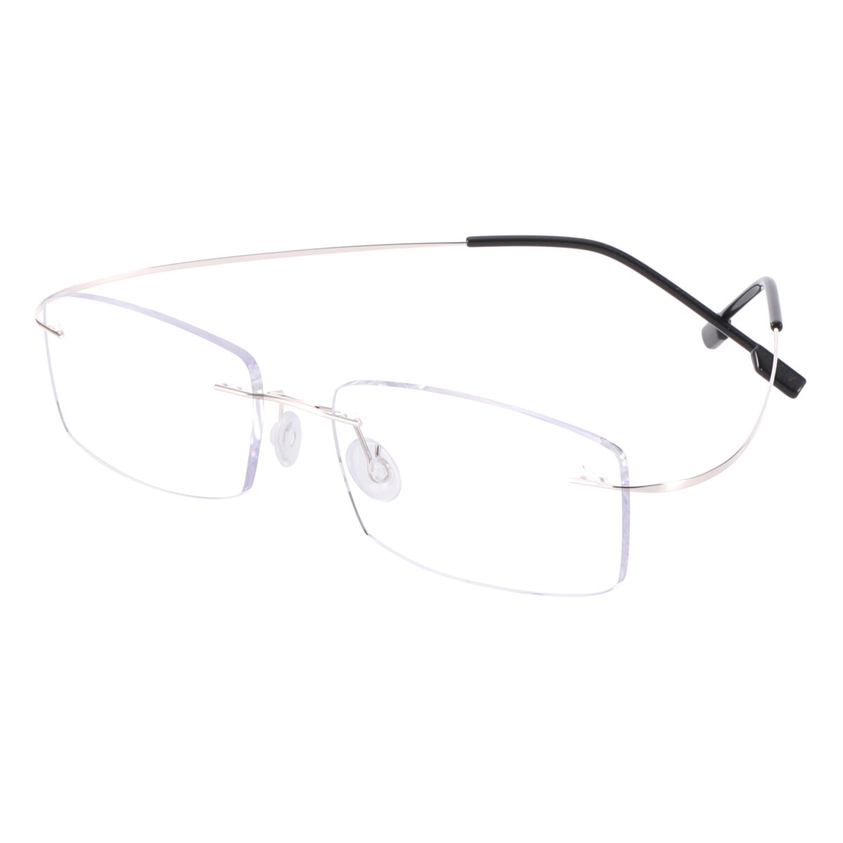 Super Flex and Light Memory Titanium Rimless Eyeglasses Frames For Myopia Lenses Reading Glasses