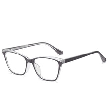 Carica l'immagine nel visualizzatore di Gallery, TR90 Montature Per Occhiali Miopia Anti Luce Blu Lenti Piane Occhiali Da Vista Occhiali Quadrati Vintage Oculos De Grau