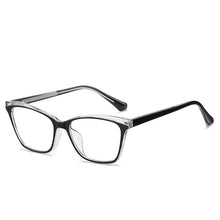 Carica l'immagine nel visualizzatore di Gallery, TR90 Montature Per Occhiali Miopia Anti Luce Blu Lenti Piane Occhiali Da Vista Occhiali Quadrati Vintage Oculos De Grau