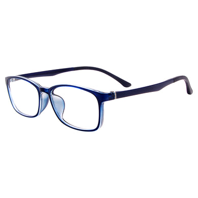 TR90 Full Rim Men and Women Rectangle Spectacle Frame For Prescription Lenses Myopia Varifocal Reading