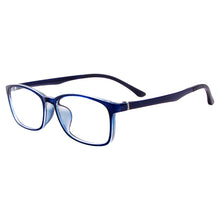 Load image into Gallery viewer, TR90 Full Rim Men and Women Rectangle Spectacle Frame For Prescription Lenses Myopia Varifocal Reading