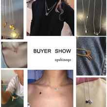 Load image into Gallery viewer, Fashion Tiny Heart Dainty Initial Letter Name Necklaces Choker Chain Necklace For Women Gold Color Pendant Jewelry Gift Collier