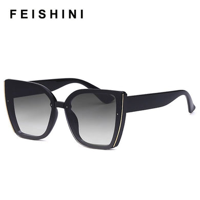 Cat eye Occhiali da sole firmati Donna 2023 Occhiali da sole retrò Occhiali oversize quadrati Oculos De Sol