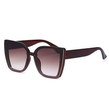 Carica l&#39;immagine nel visualizzatore di Gallery, Cat eye Occhiali da sole firmati Donna 2023 Occhiali da sole retrò Occhiali oversize quadrati Oculos De Sol