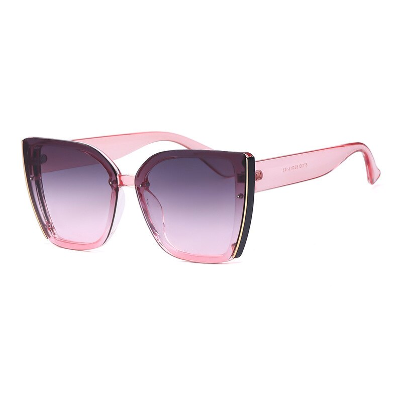Cat eye Occhiali da sole firmati Donna 2023 Occhiali da sole retrò Occhiali oversize quadrati Oculos De Sol