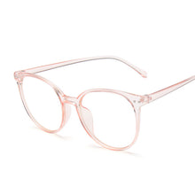 Load image into Gallery viewer, Transparent Computer Glasses Frame Women Anti Blue Light Retro Cat Eye Eyewear Vintage Rivet Comfortable Eyeglasses
