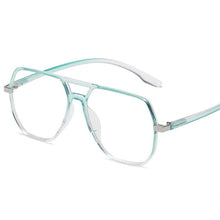 Load image into Gallery viewer, Transparent Computer Glasses Women Men Anti Blue Light Eyewear Oversize Optical Clear Spectacle Eyeglasses Prescription