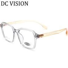 Load image into Gallery viewer, Transparent Formula Glasses Frame Square Men&#39;s  Brand Designer Eyeglasses Oversized Ladies Myopia Eyewear TR90