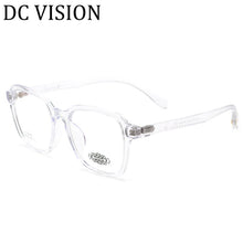 Load image into Gallery viewer, Transparent Formula Glasses Frame Square Men&#39;s  Brand Designer Eyeglasses Oversized Ladies Myopia Eyewear TR90