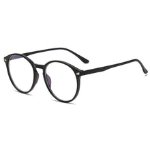 Load image into Gallery viewer, Transparent Round Eyeglasses Plastic Women Spectacle Myopia Glasses Nerd Men Optical Glasses Frame Optical Clear Lens