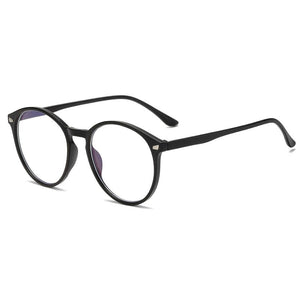 Transparent Round Eyeglasses Plastic Women Spectacle Myopia Glasses Nerd Men Optical Glasses Frame Optical Clear Lens