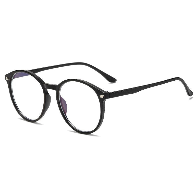 Transparent Round Eyeglasses Plastic Women Spectacle Myopia Glasses Nerd Men Optical Glasses Frame Optical Clear Lens