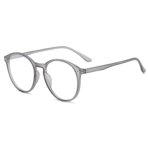 Transparent Round Eyeglasses Plastic Women Spectacle Myopia Glasses Nerd Men Optical Glasses Frame Optical Clear Lens