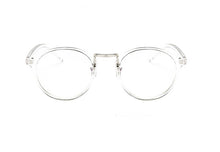 Carica l&#39;immagine nel visualizzatore di Gallery, Transparent round glasses clear frame Women Spectacle myopia glasses  Men EyeGlasses Frame nerd optical frames clear