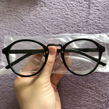 Load image into Gallery viewer, Transparent round glasses clear frame Women Spectacle myopia glasses  Men EyeGlasses Frame nerd optical frames clear