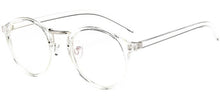 Carica l&#39;immagine nel visualizzatore di Gallery, Transparent round glasses clear frame Women Spectacle myopia glasses  Men EyeGlasses Frame nerd optical frames clear
