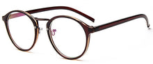 Load image into Gallery viewer, Transparent round glasses clear frame Women Spectacle myopia glasses  Men EyeGlasses Frame nerd optical frames clear