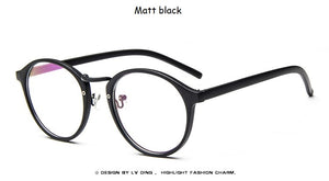 Transparent round glasses clear frame Women Spectacle myopia glasses  Men EyeGlasses Frame nerd optical frames clear