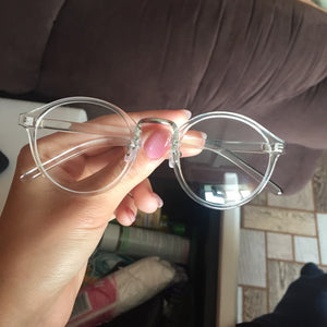 Transparent round glasses clear frame Women Spectacle myopia glasses  Men EyeGlasses Frame nerd optical frames clear