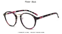 Carica l&#39;immagine nel visualizzatore di Gallery, Transparent round glasses clear frame Women Spectacle myopia glasses  Men EyeGlasses Frame nerd optical frames clear