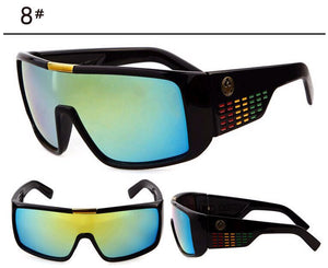 Trend Dragon Domo Oversized Sunglasses For Men Classic Retro Driving Sport Windproof Shield Big UV400 Sun Glasses Goggle