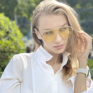 Trend Ocean Toad Sunglasses Ladies Tide 2023 Sunglasses Ins Wind Net Red Street Shooting
