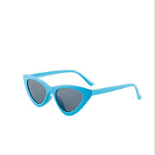 Load image into Gallery viewer, Triangle  Retro Alloy Cat Eye Ladies Sexy Retro Cat Eye Sunglasses Brand Designer Color Glasses TEP Concave Convex